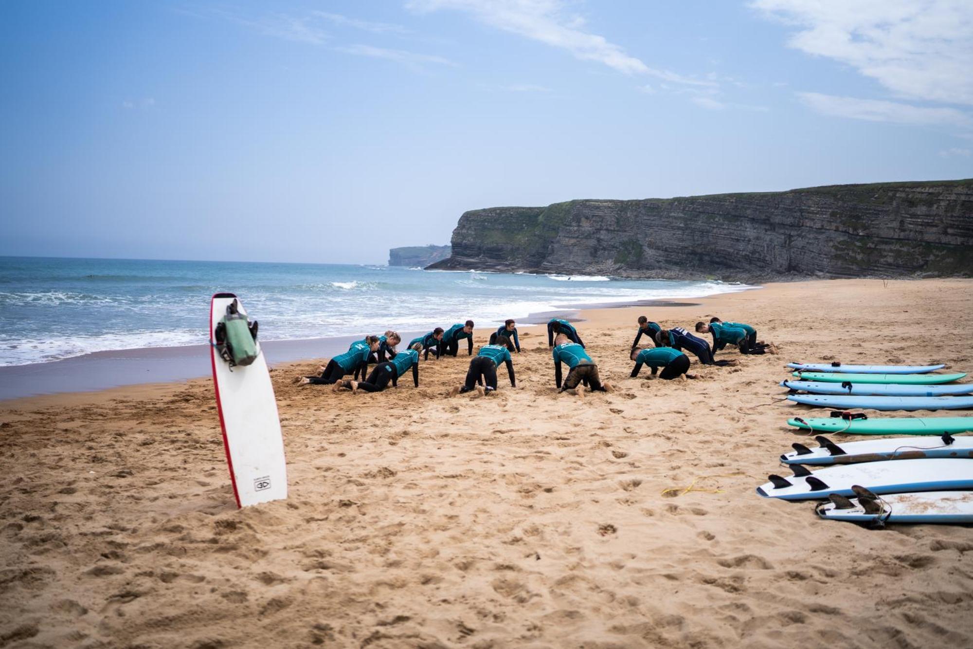 Hostel Liquid Surfhouse Langre  Zewnętrze zdjęcie