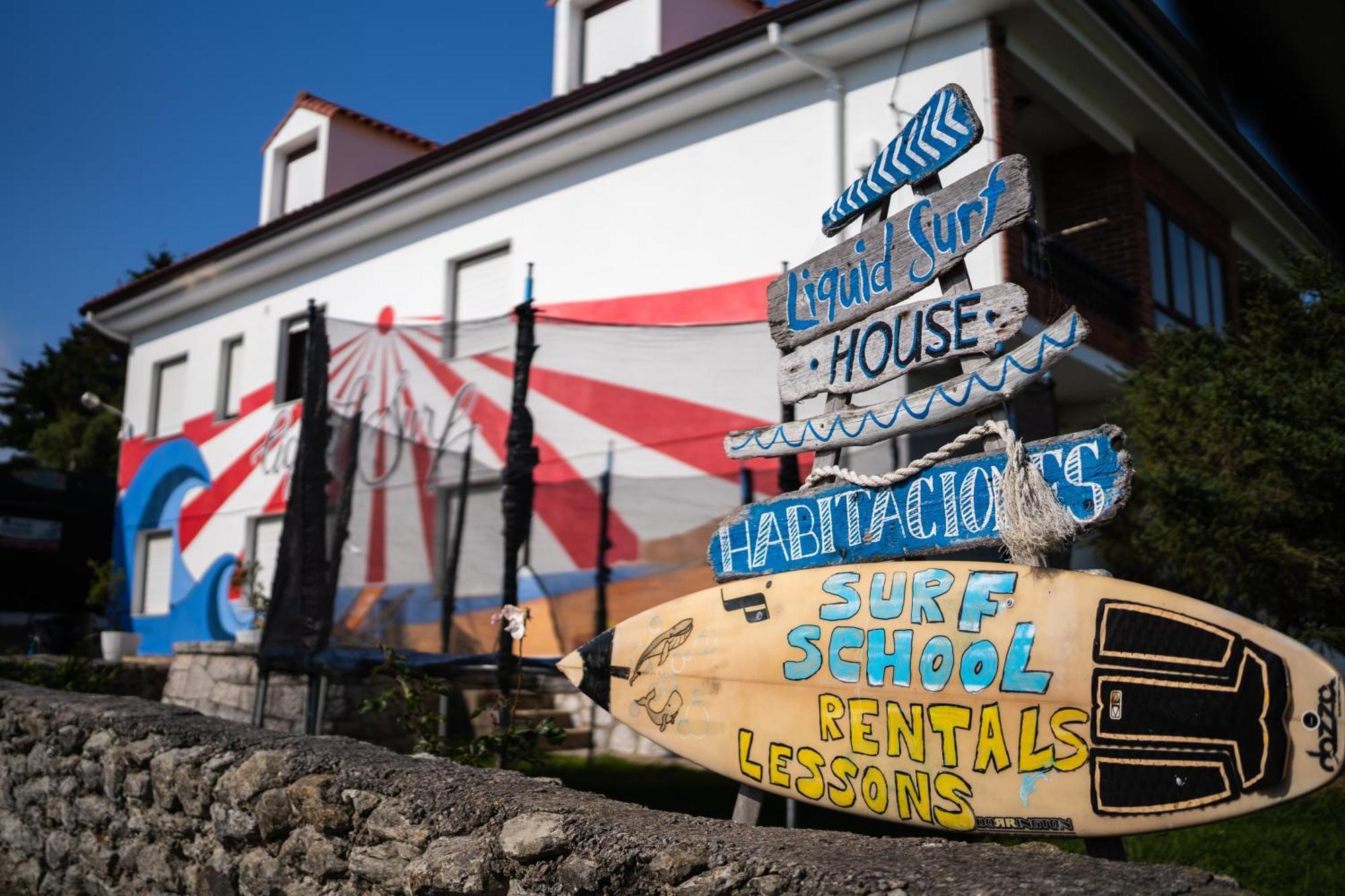 Hostel Liquid Surfhouse Langre  Zewnętrze zdjęcie